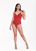 Body Feminino Detalhes em Renda - Rubi - JJ