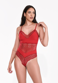 Body Feminino Detalhes em Renda - Rubi - JJ