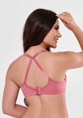Sutiã 2 em 1 Lingerie Feminina - Rosê - JJ