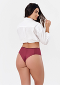 Tanga Conforto Fio Duplo Lingerie - Chocolate - JJ