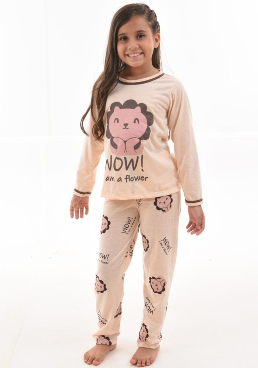 Kit Pijama Desenho Mãe e Filha Inverno - JJ