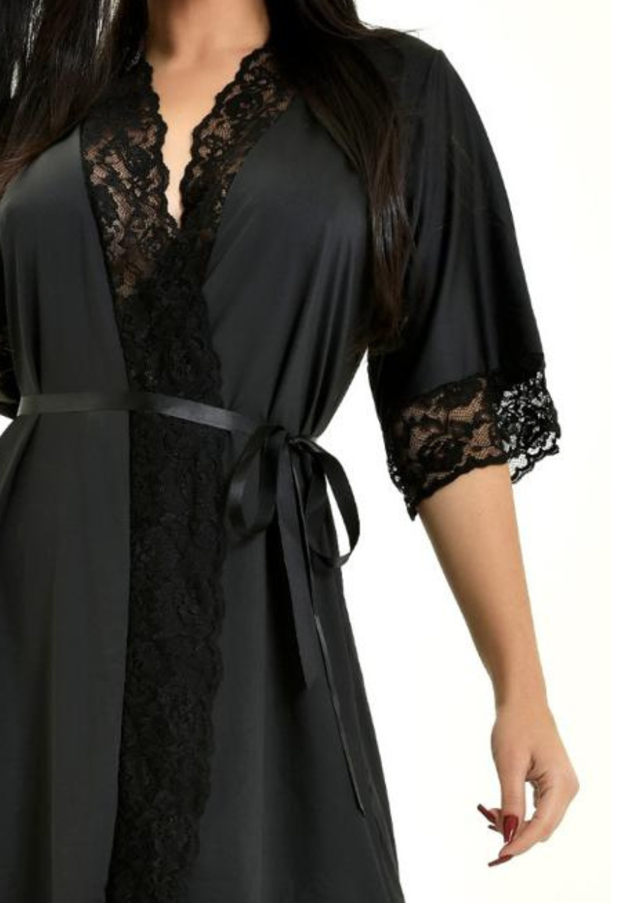 Robe Feminino Linha Noite Mari - Preto