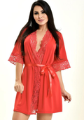 Robe Feminino Linha Noite Mari - Vermelho - JJ