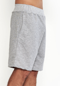 Bermuda Masculina Moletom Com Bolso - Mescla - JJ
