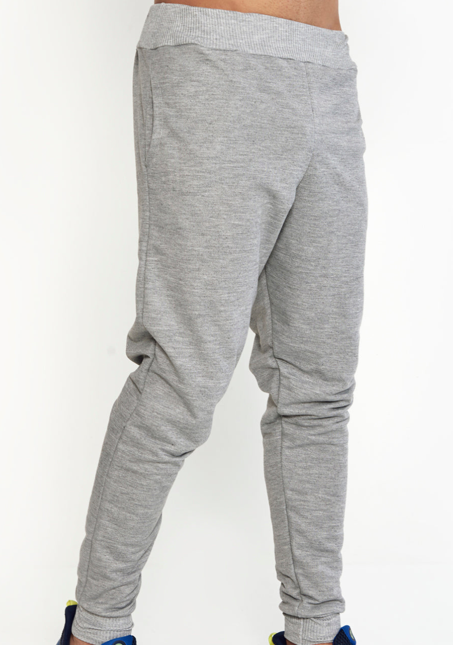 Calça Jogger Slim Unissex Com Bolso - Mescla - JJ