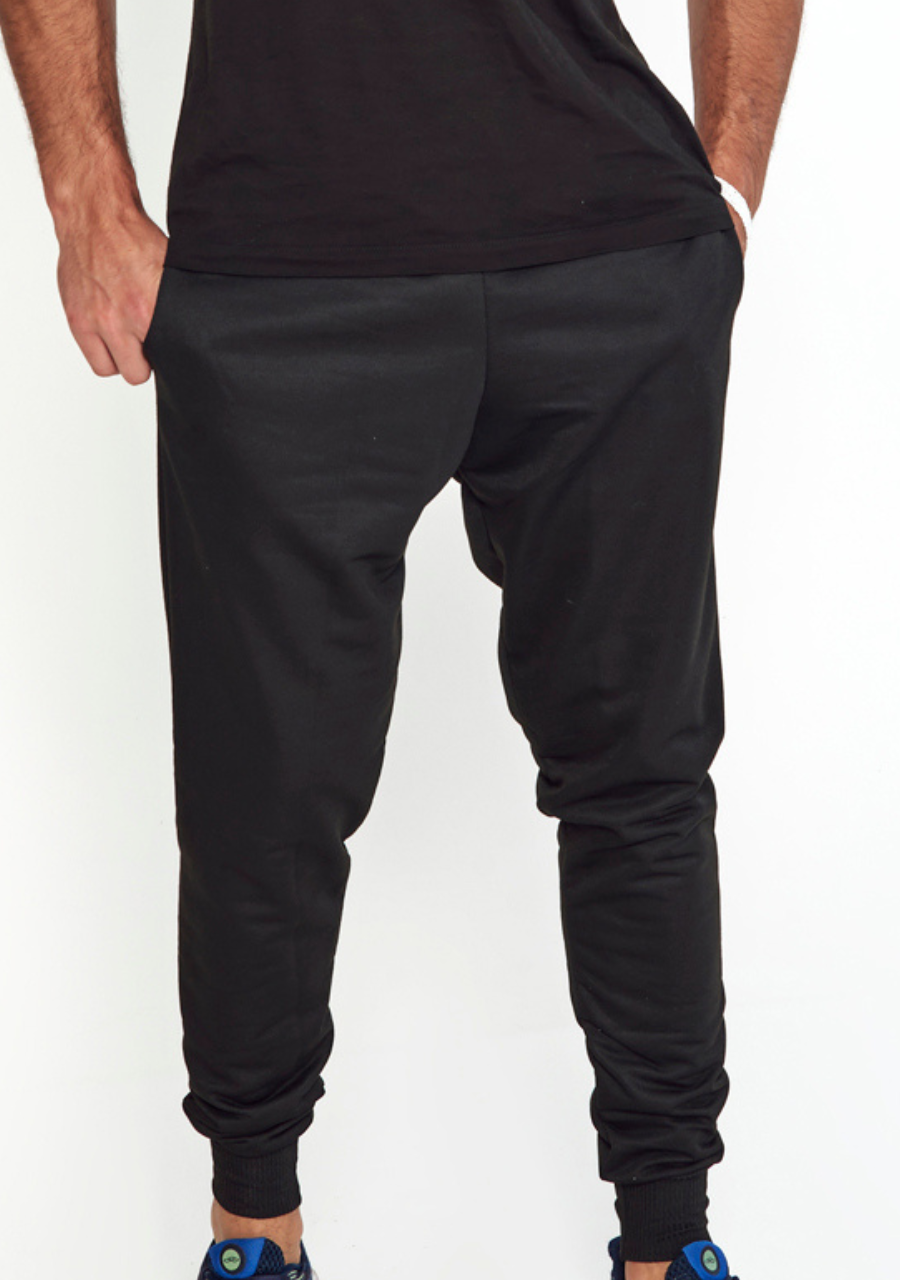 Calça Jogger Slim Unissex Com Bolso - Preto - JJ